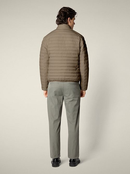 Giacca Alex Save The Duck grigia Model / Achterkant