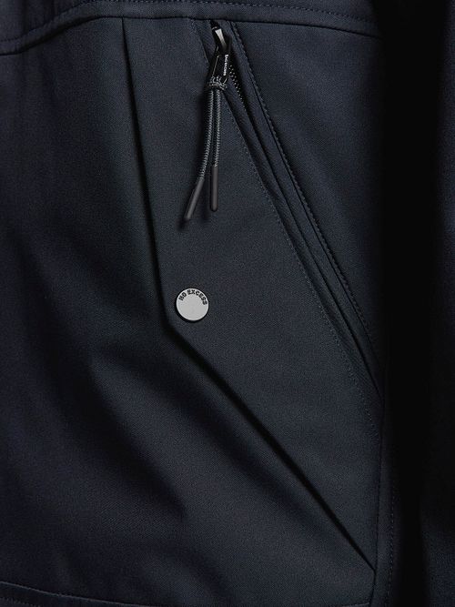 Giacca con cappuccio No Excess navy Model / Detail