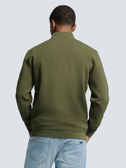 Gilet No Excess verde oliva Model / Achterkant