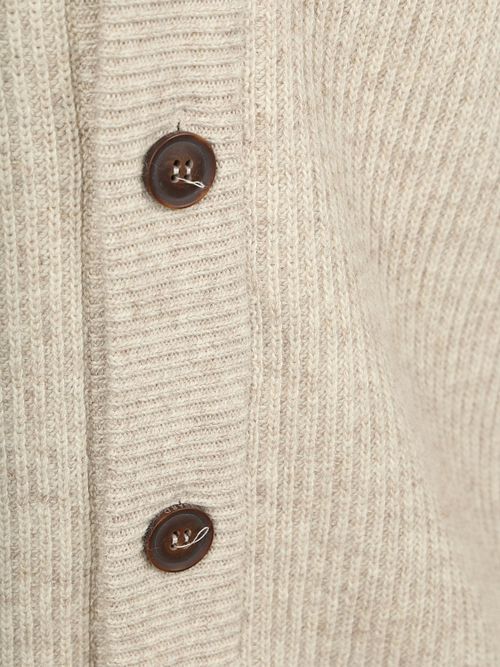 Gilet Vanguard in misto lana beige Product / Detail
