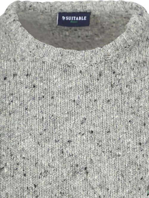 Passer Trøye Donnegal Tweed Øko-Ull Grå Product / Detail