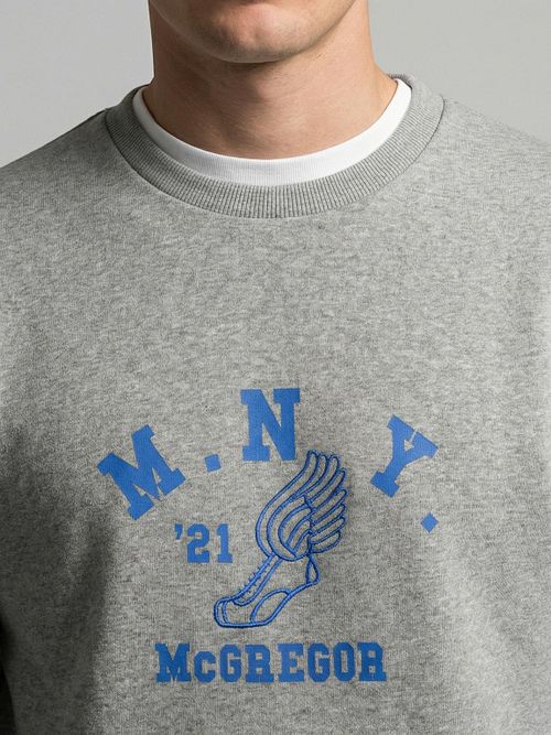 McGregor Sweatshirt Graphic Grå Model / Detail