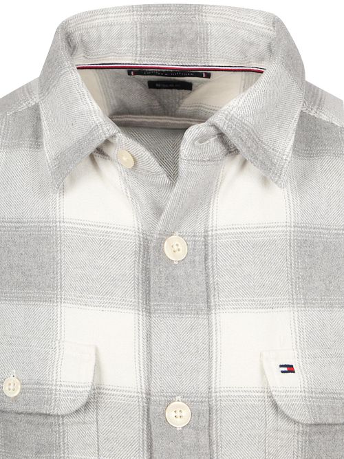 Tommy Hilfiger Overshirt Flannel Gråternet Product / Detail