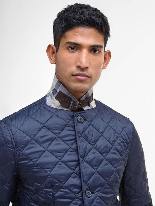 Barbour kurtka Jack Sander granatowa Model / Voorkant