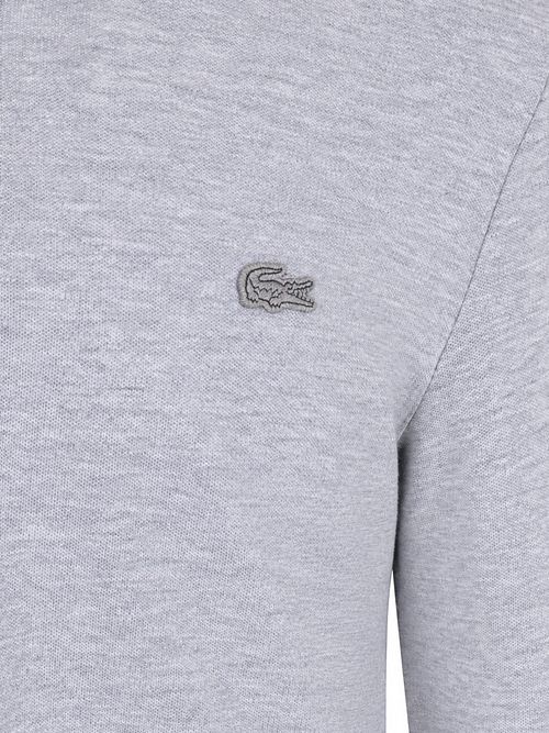 Lacoste Longsleeve Poloshirt Piqué Hellgrau