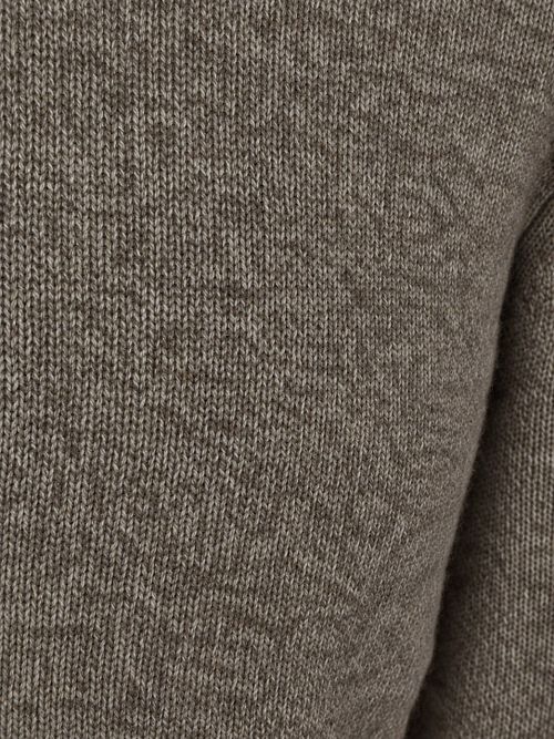 Profuomo Half Zip Pullover Woolblend Green