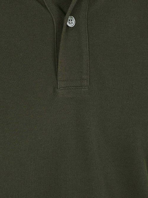 Profuomo Piqué Polo Shirt Army Product / Detail