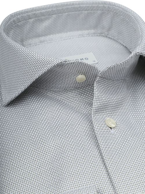 Profuomo Dobby Shirt Light Green Product / Detail