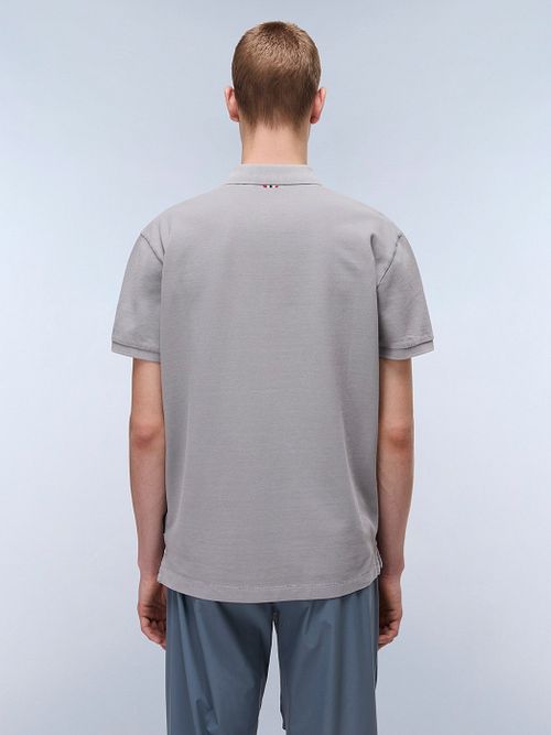 Napapijri Polo Elbas Grijs Model / Achterkant