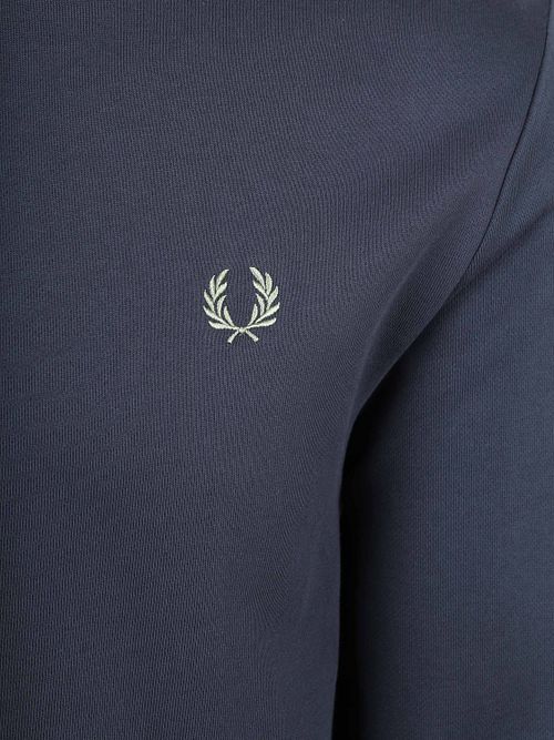 Fred Perry Sweater Logo Navy
