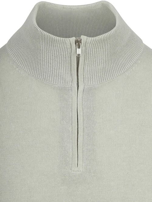 Steppin' Out Half-Zip Trui Colin Grijs Product / Detail