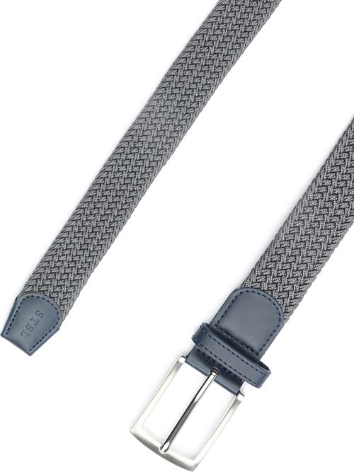 Suitable Ceinture tissée Anthracite Model / Zijkant