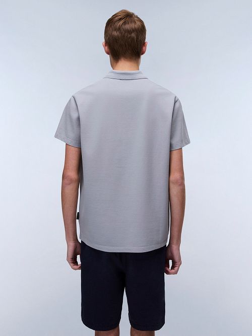 Napapijri Ealis Polo Gris Model / Achterkant