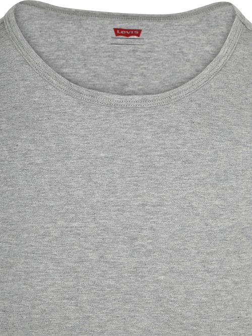 Levi's T-shirt Solid Crew Marine Gris Lot de 2 Product / Detail