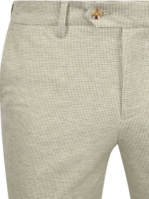 Suitable Das Pantalon Houndstooth Olive Product
