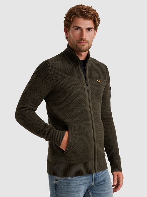 PME Legend Vest Structure Beluga Grøn Model / Zijkant