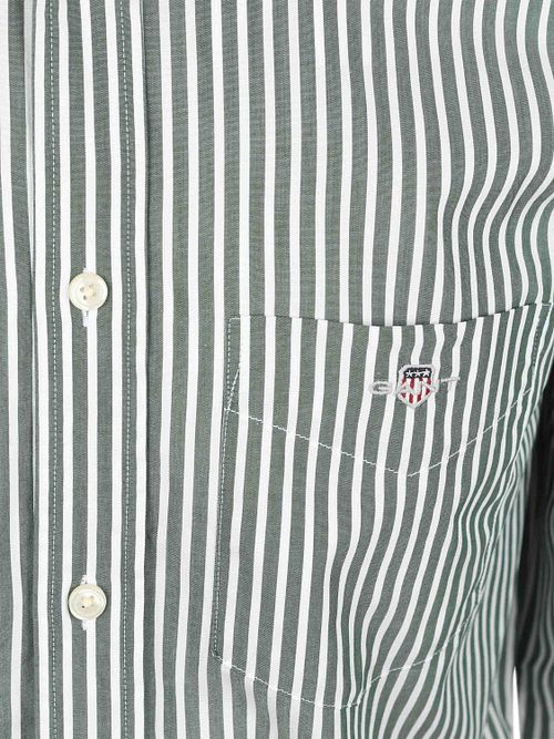 Gant Casual Hemd Streep Groen Product / Detail
