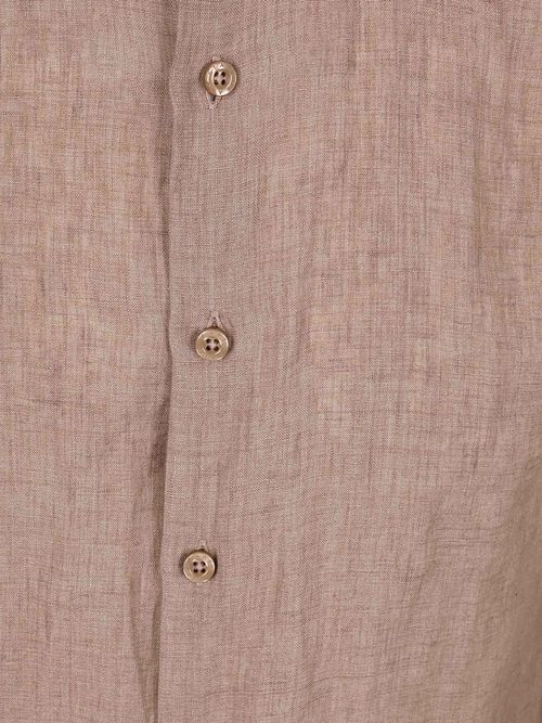 State Of Art Overhemd Linnen Beige