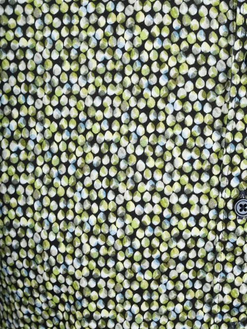 Desoto Overhemd Print Groen Product / Detail