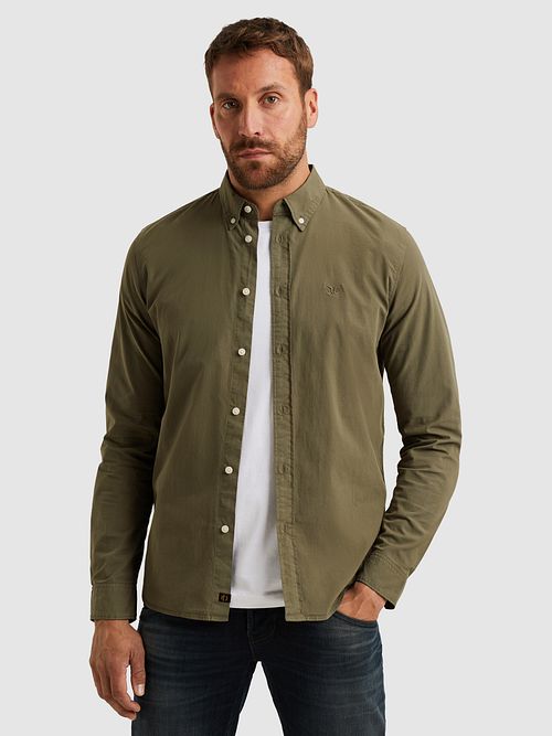 PME Legend American Classic Overhemd Olive Model / Voorkant