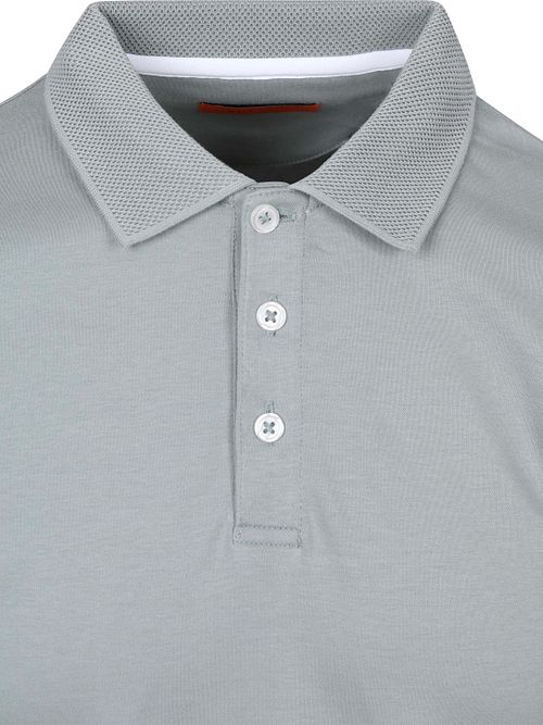 Passer Boris Poloshirt Cement Grøn Product / Detail