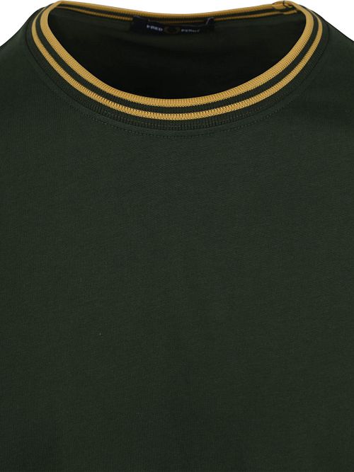Fred Perry T-shirt Donkergroen Y22 Product / Detail