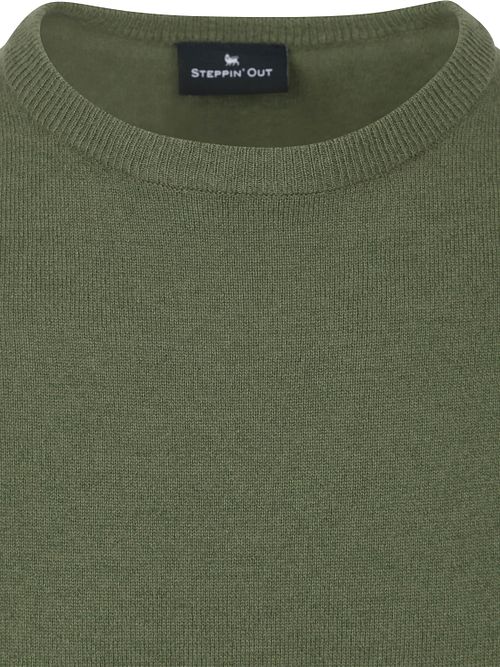 Steppin' Out Trøje Merinould Grøn Product / Detail