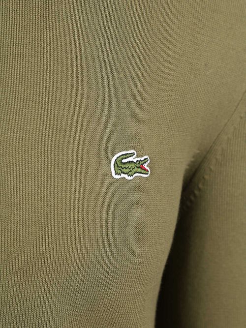 Lacoste Pullover Zipper Groen