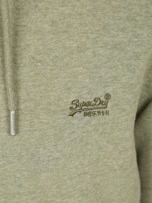 Superdry Hoodie Essential Faded Sage Groen Product / Detail