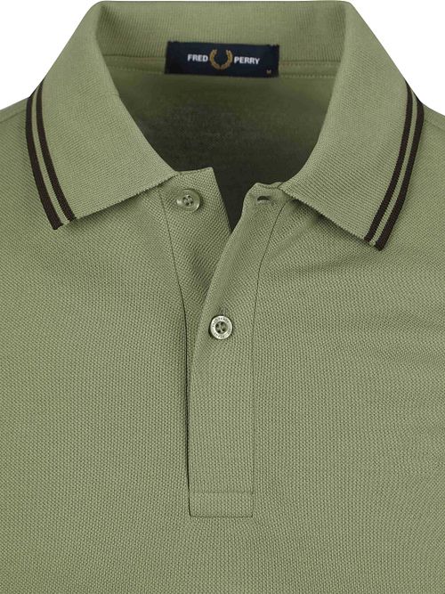 Fred Perry Pikétröja M3600 Grön Y64 Product / Detail