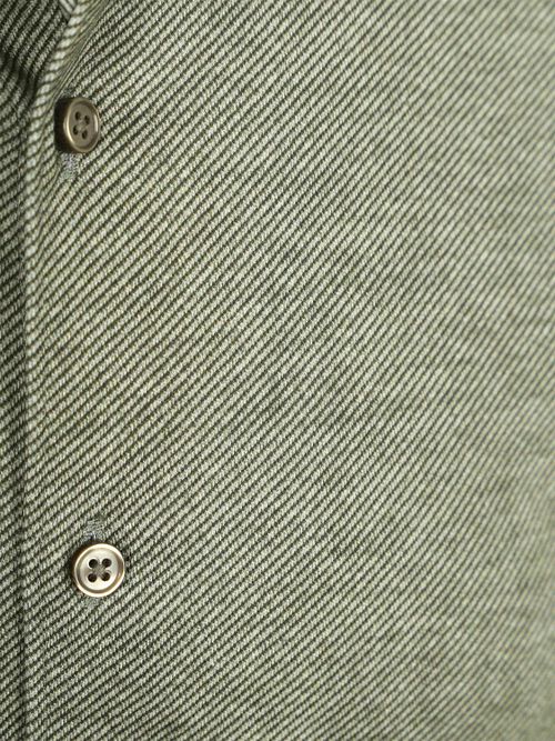 Desoto Skjorta Twill Optik Grön Product / Detail