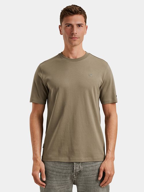 Cast Iron T-shirt Khaki Model / Voorkant