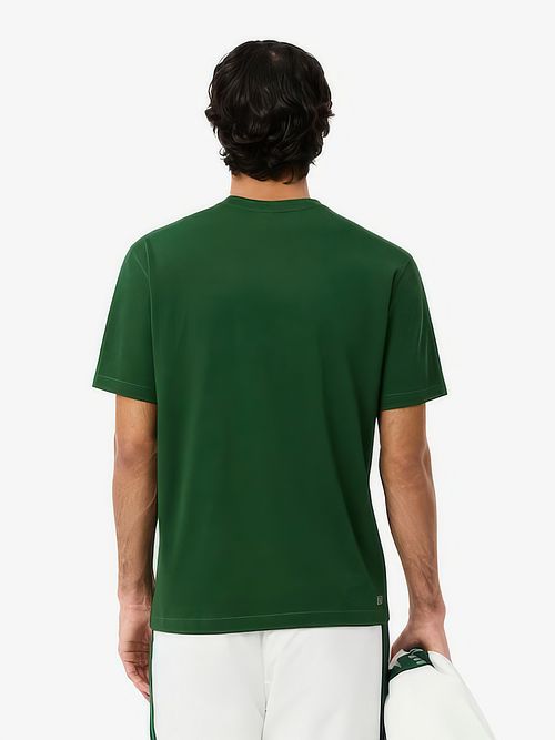Lacoste Sport T-Shirt Mörkgrön Model / Achterkant