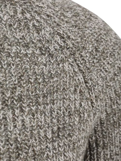 Barbour Pullover Horseford Twisted Wool Grön