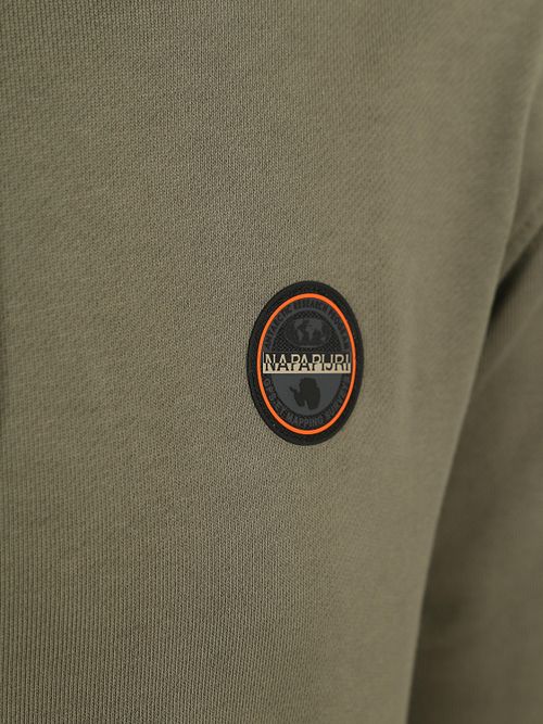 Napapijri Badge Hoodie Olivengrønn Product / Detail