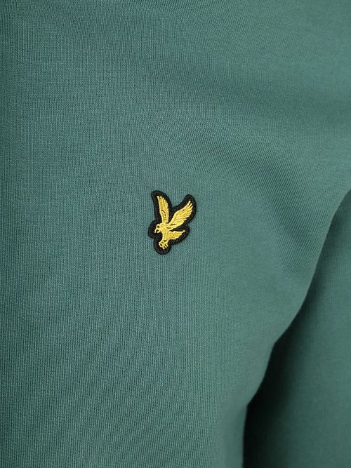 Lyle & Scott Sweat Half Zip Everglade Grønn Product / Detail