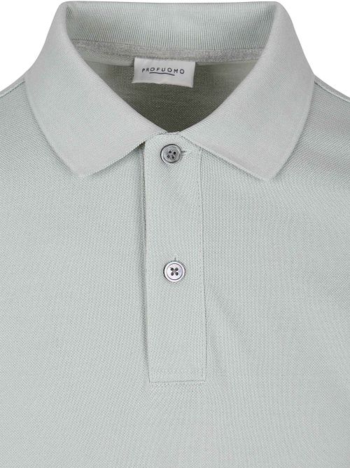 Profuomo Piqué Poloshirt Mint Product / Detail