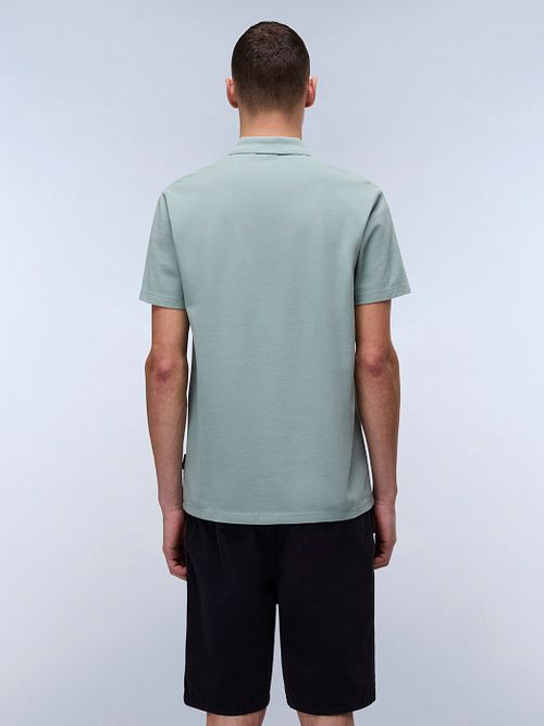 Napapijri Ealis Polo Lysegrønn Model / Achterkant
