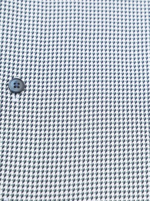 Olymp Luxor Skjorte med Strukturert Grønt Trykk Product / Detail