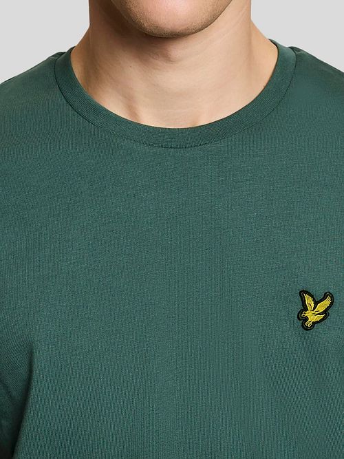 Lyle and Scott T-skjorte Everglade Grønn Model / Detail