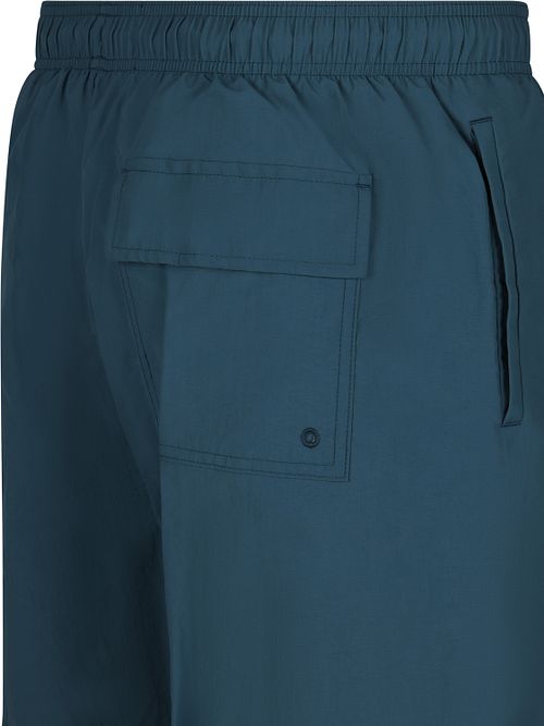 Lyle & Scott Badeshorts Plain Petrol Product / Achterkant