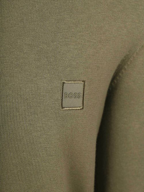 BOSS Kanozip Strickjacke Olivgrün Product / Detail