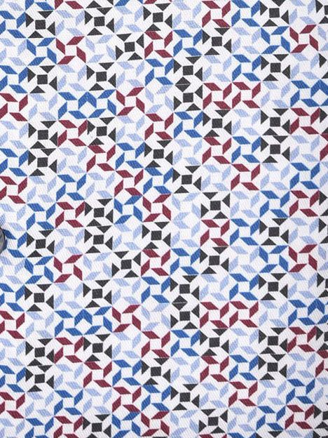 Ledub Hemd Musterdruck Hellblau Product / Detail