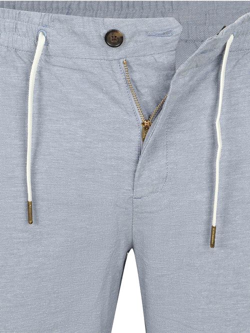 Scotch and Soda Chino Warren Cotton Linen Blau