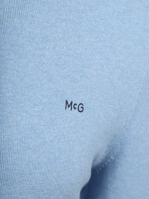 McGregor Pullover Merinowolle V-Ausschnitt Ice Blau Product / Detail