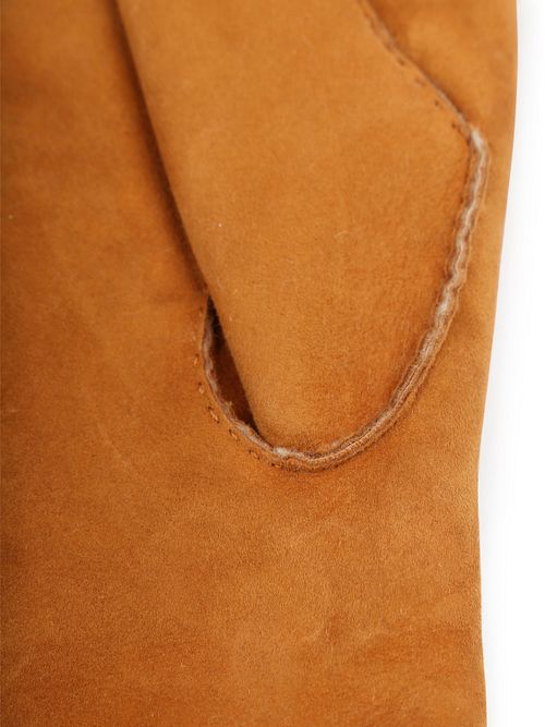 Hestra Bernard Cork Guantes Ante Cognac Product / Detail