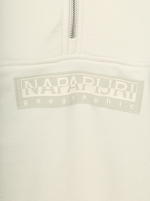 Napapijri Half-Zip Genser Off White Product / Detail