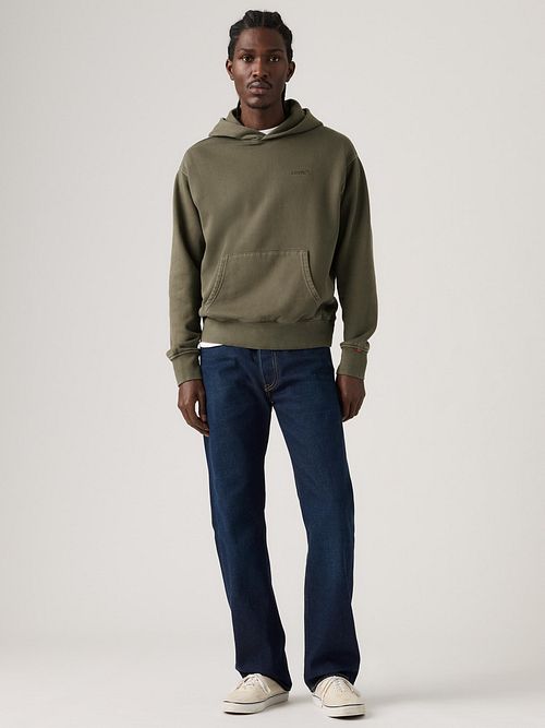 Jeansy Levi's 501 Dark Indigo w kolorze ciemnoniebieskim Model / Voorkant