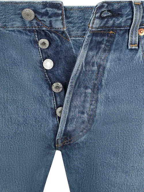 Jeansy Levi's 501 regular fit w kolorze niebieskim Product / Detail