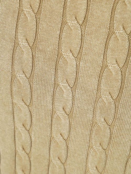Jersey de punto con trenzas Tommy Hilfiger Sandalwood Product / Detail